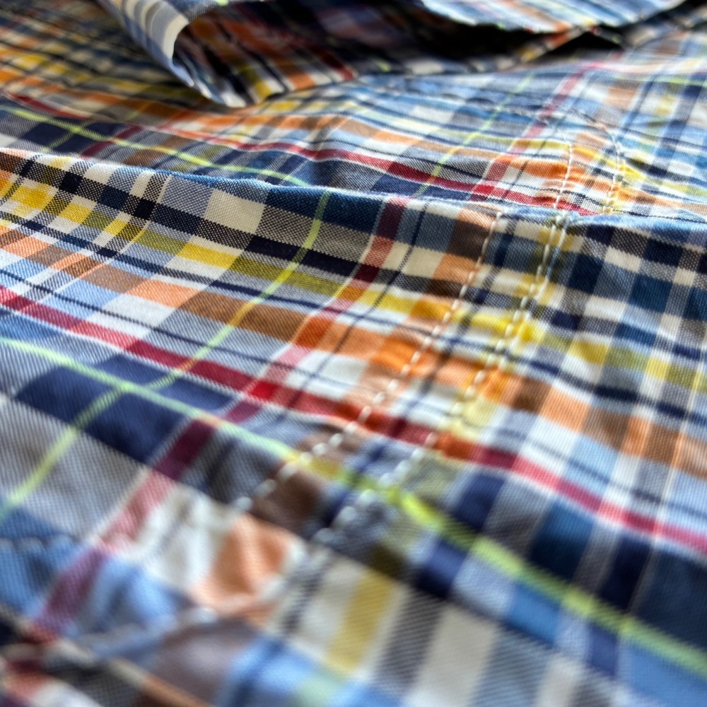 Wrangler George Strait Cowboy Cut Plaid Western Shirt Mens 4XL MGSB128 - Picture 10 of 14